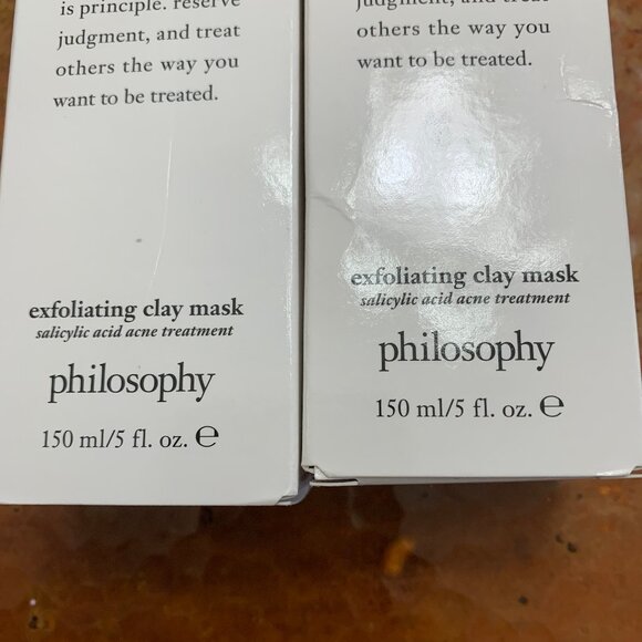 Philosophy Purity made Simple Exfoliating Clay Mask 2 boxes - Picture 3 of 4